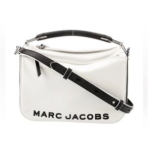 Large Marc Jacobs Black and White Lunchbox Purse
